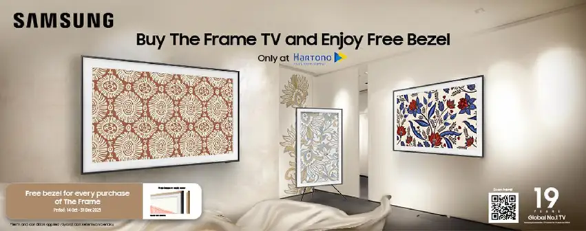 Samsung TV The Frame free Bezel