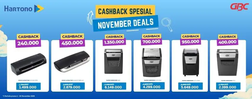 GBC Special Cashback