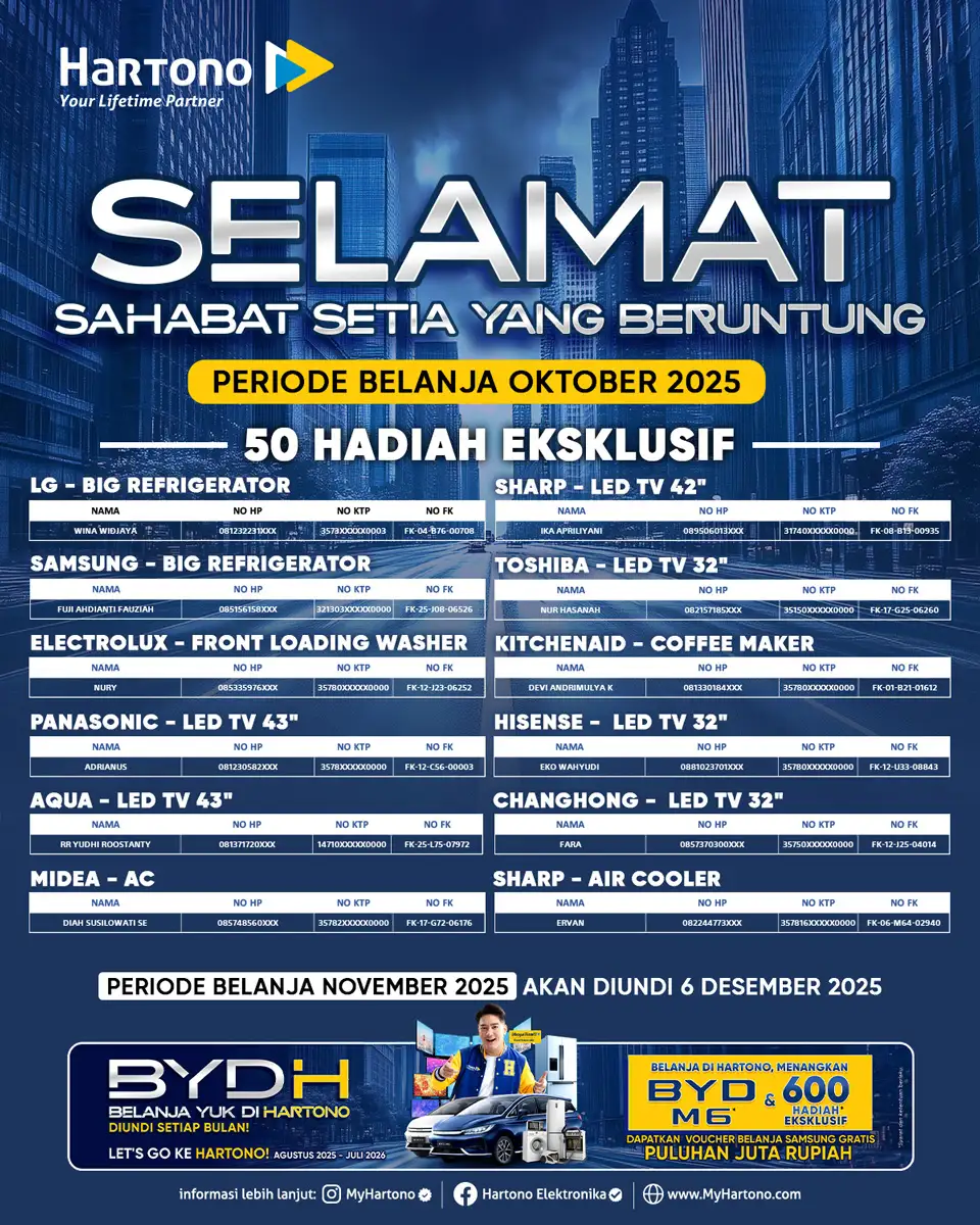 Belanja Yuk Di Hartono