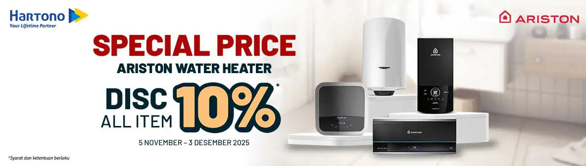 Ariston Water Heater Super Sale!