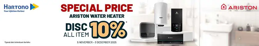 Ariston Water Heater Super Sale!