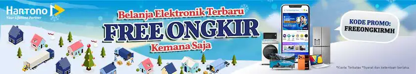 Belanja Elektronik Online di MyHartono Gratis Ongkir!!