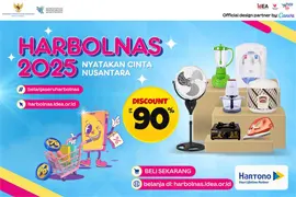 Harbolnas Lokal 2025 Belanja Elektronik Seru di MyHartono Discount up to 90%