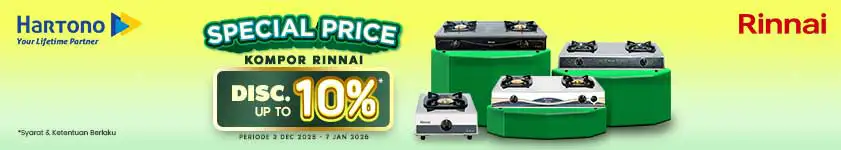 Kompor Gas Portable Rinnai