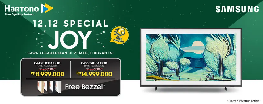 Samsung The Frame with Bezzel