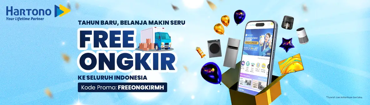 Belanja Elektronik Online di MyHartono Gratis Ongkir!!