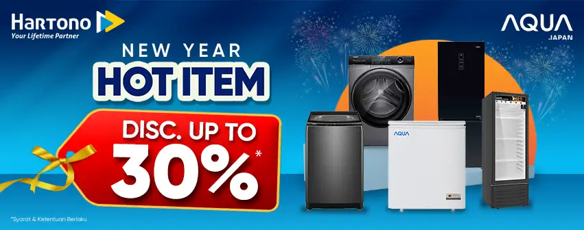 AQUA Kulkas & Mesin Cuci Sale