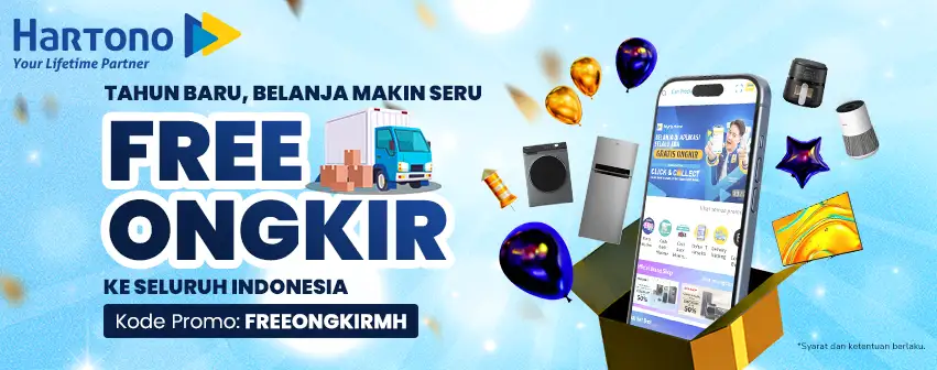 Belanja Elektronik Online di MyHartono Gratis Ongkir!!