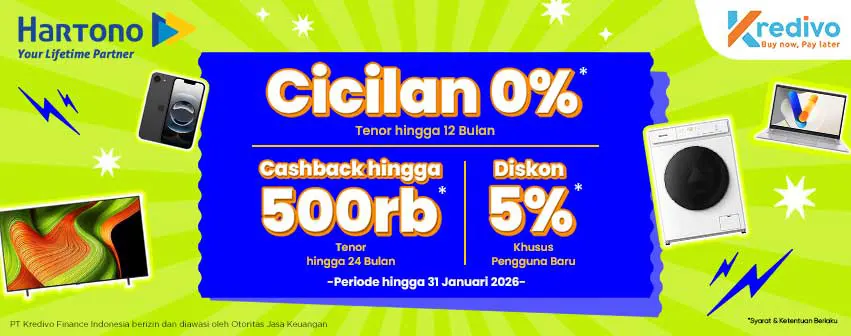 Kredivo Belanja Online Sekarang, Bayar Nanti #Sefleksibelitu