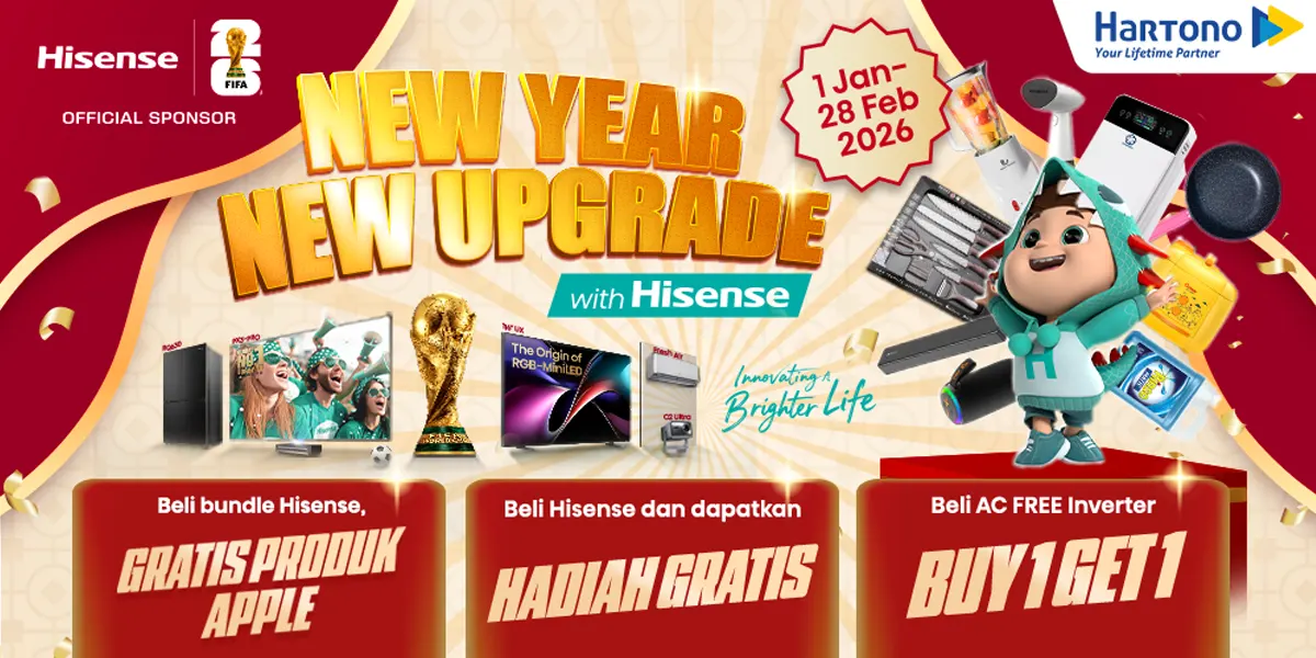 Hisense New Year New Upgrade