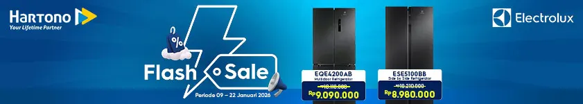 Electrolux Kulkas Flash Sale