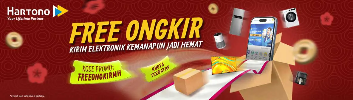 Belanja Elektronik Online di MyHartono Gratis Ongkir!!