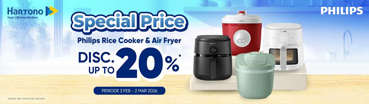 Philips Rice Cooker & Air Fryer