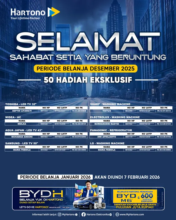 Belanja Yuk Di Hartono