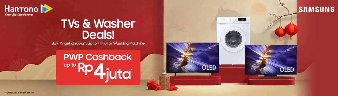 Samsung PWP TV dan Washer