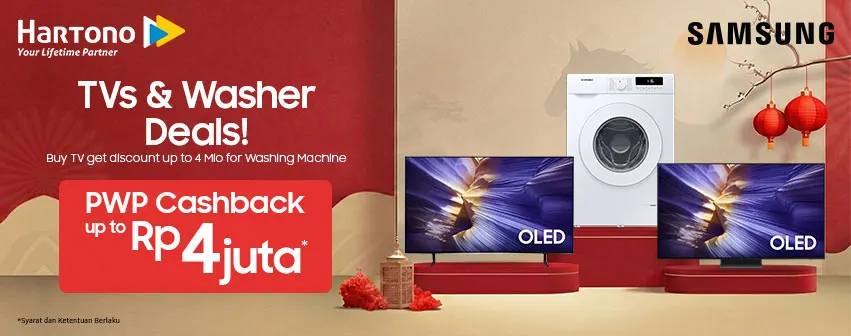 Samsung PWP TV dan Washer