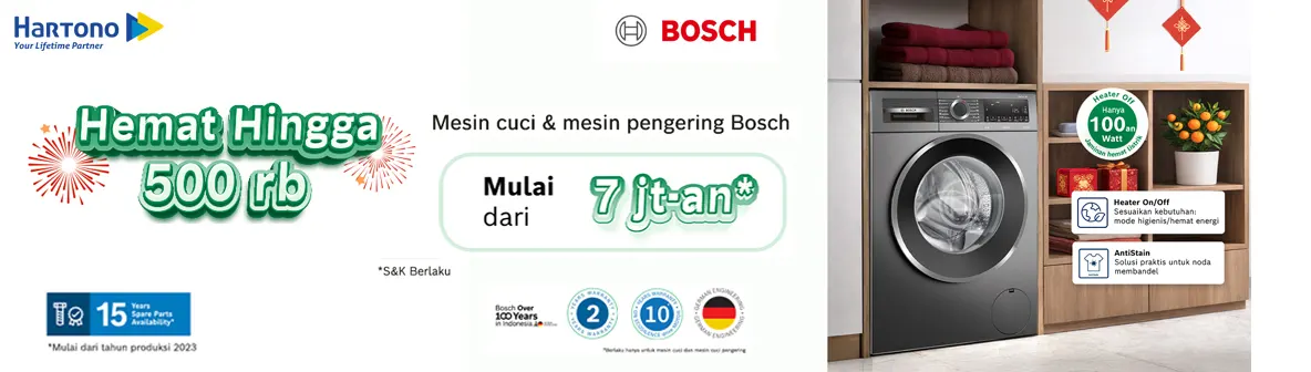 Bosch Mesin Cuci & Pengering