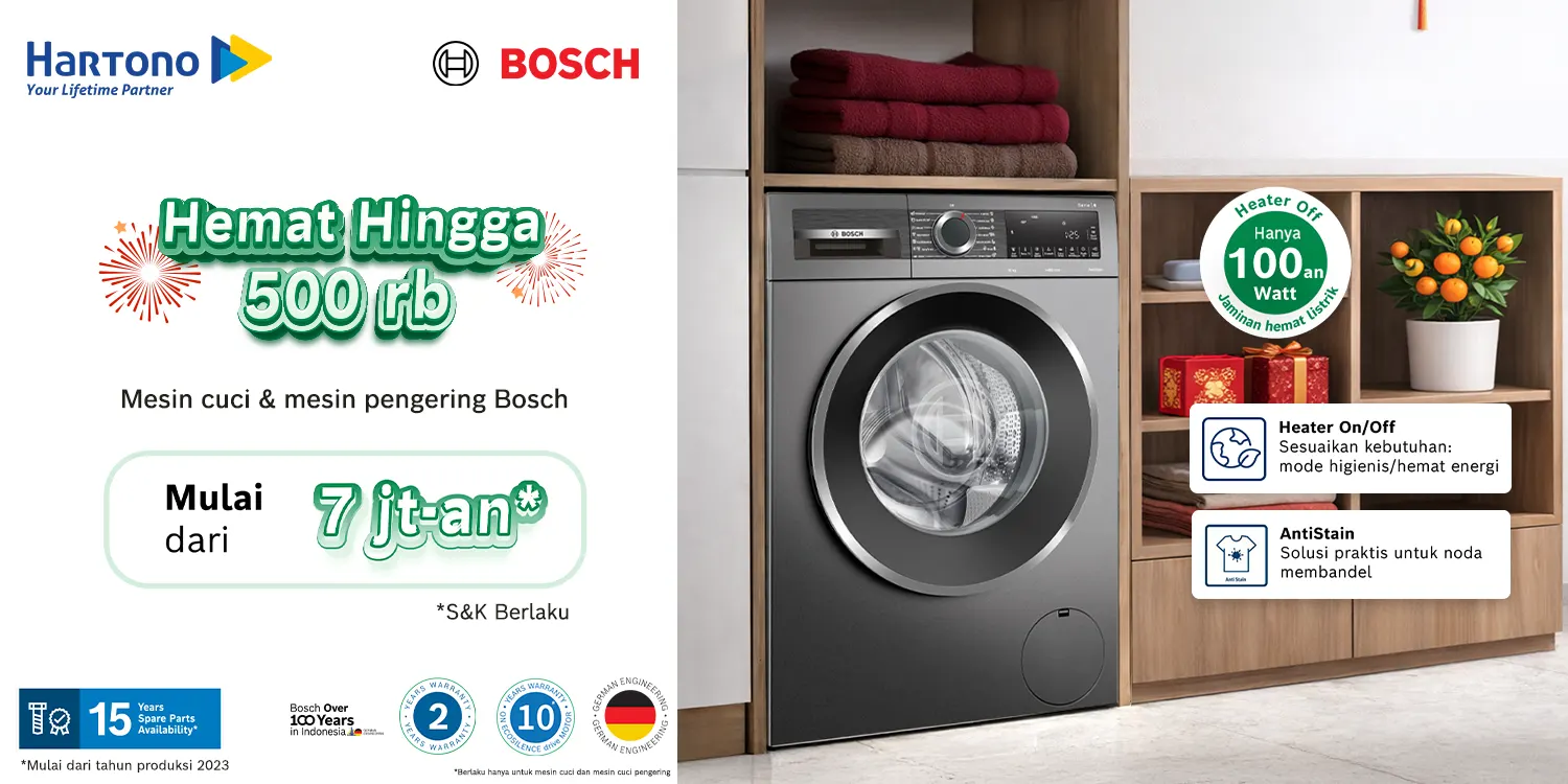 Bosch Mesin Cuci & Pengering