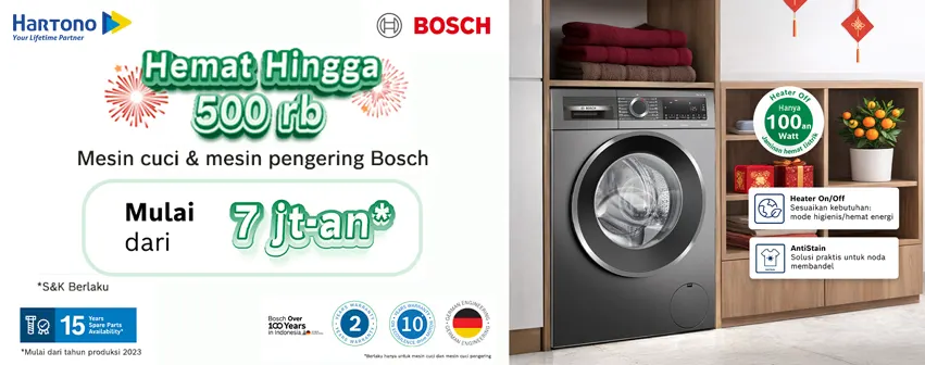Bosch Mesin Cuci & Pengering