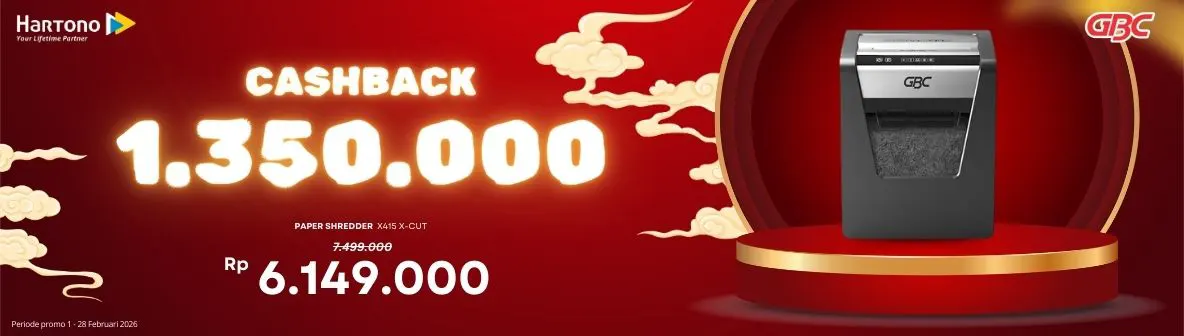 GBC Paper Shredder X415 Special Cashback