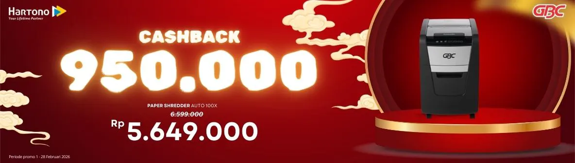 GBC Paper Shredder 100X Special Cashback