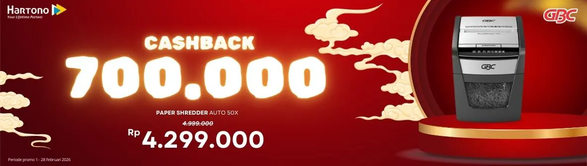 GBC Paper Shredder 50X Special Cashback