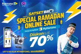 MyHartono SATSET BRO Diskon hingga 80%