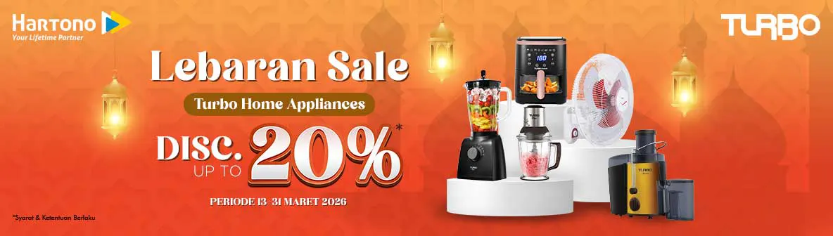 Turbo Spesial Diskon hingga 20%