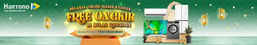 Belanja Elektronik Online di MyHartono Gratis Ongkir!!