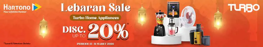 Turbo Spesial Diskon hingga 20%