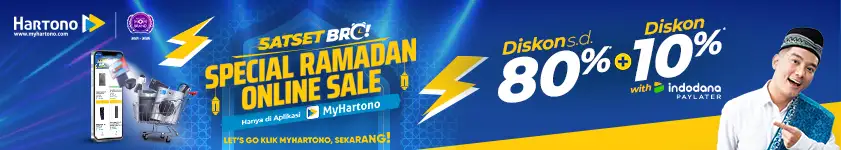 MyHartono SATSET BRO Diskon hingga 80%