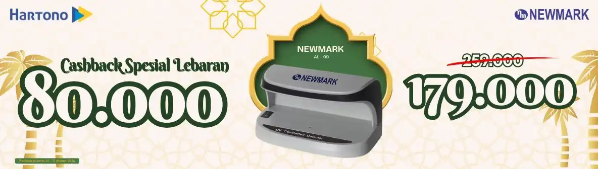 NEWMARK MESIN DETEKSI UANG MONEY DETECTOR AL-09