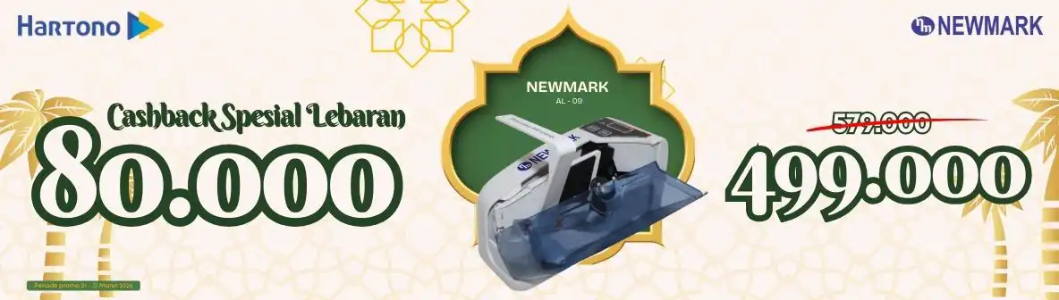 NEWMARK MESIN PENGHITUNG UANG MONEY COUNTER V30