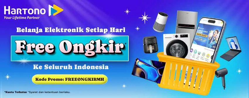 Belanja Elektronik Online di MyHartono Gratis Ongkir!!