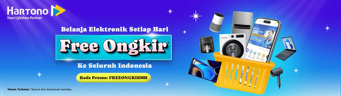Belanja Elektronik Online di MyHartono Gratis Ongkir!!