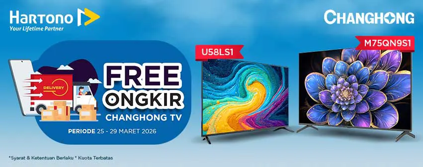 Changhong TV Free Ongkir