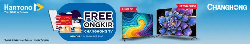 Changhong TV Free Ongkir