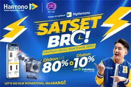 MyHartono SATSET BRO Diskon hingga 80%
