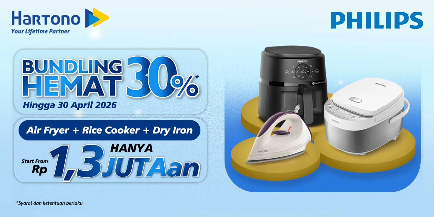 Beli 3 Produk Philips Hemat 30%
