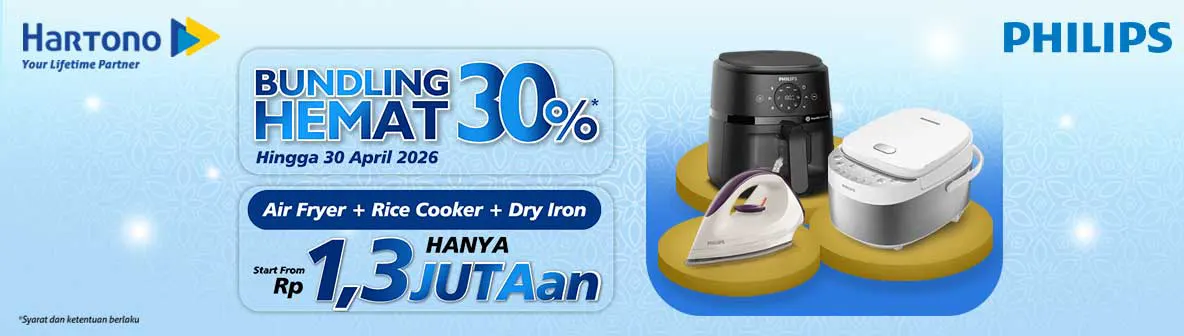 Beli 3 Produk Philips Hemat 30%