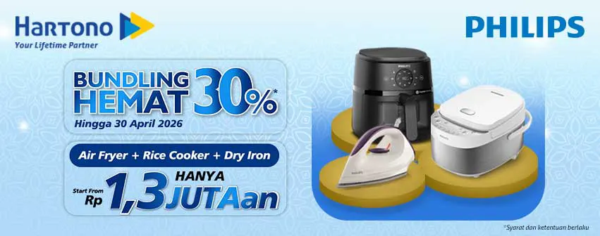 Beli 3 Produk Philips Hemat 30%