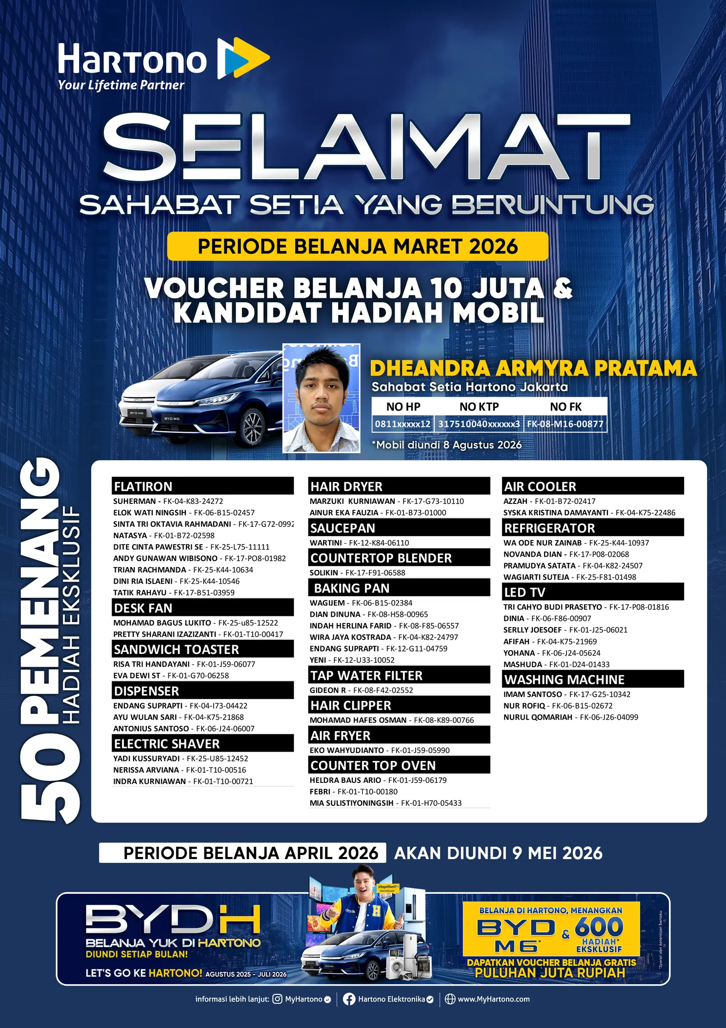 Belanja Yuk Di Hartono