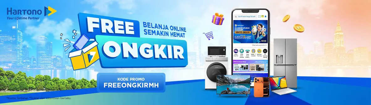 Belanja Elektronik Online di MyHartono Gratis Ongkir!!
