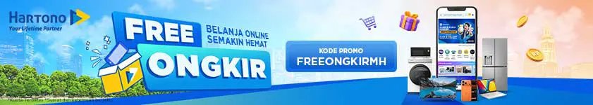 Belanja Elektronik Online di MyHartono Gratis Ongkir!!