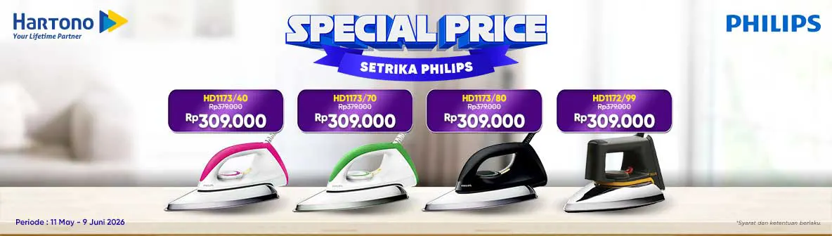 Philips Setrika Special Price