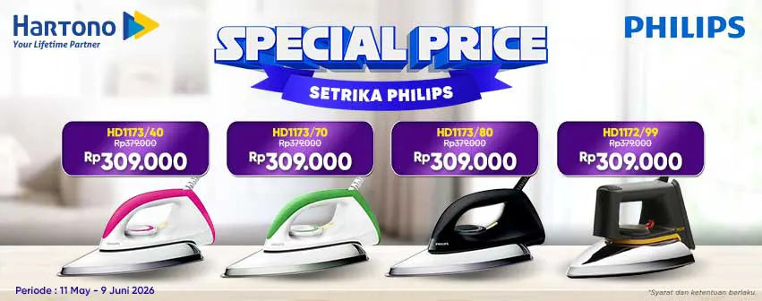 Philips Setrika Special Price