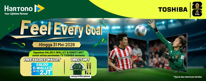 Toshiba TV Feel Every Goal