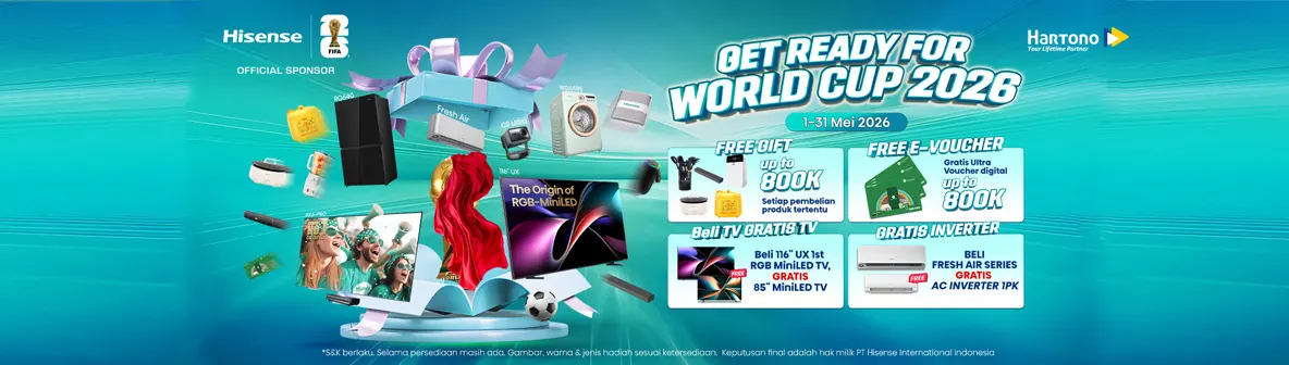 Hisense Get Ready for World Cup 2026