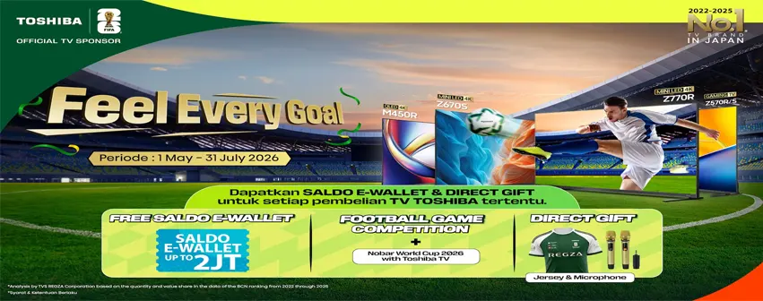 Toshiba TV Feel Every Goal