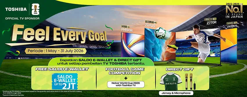 Toshiba TV Feel Every Goal